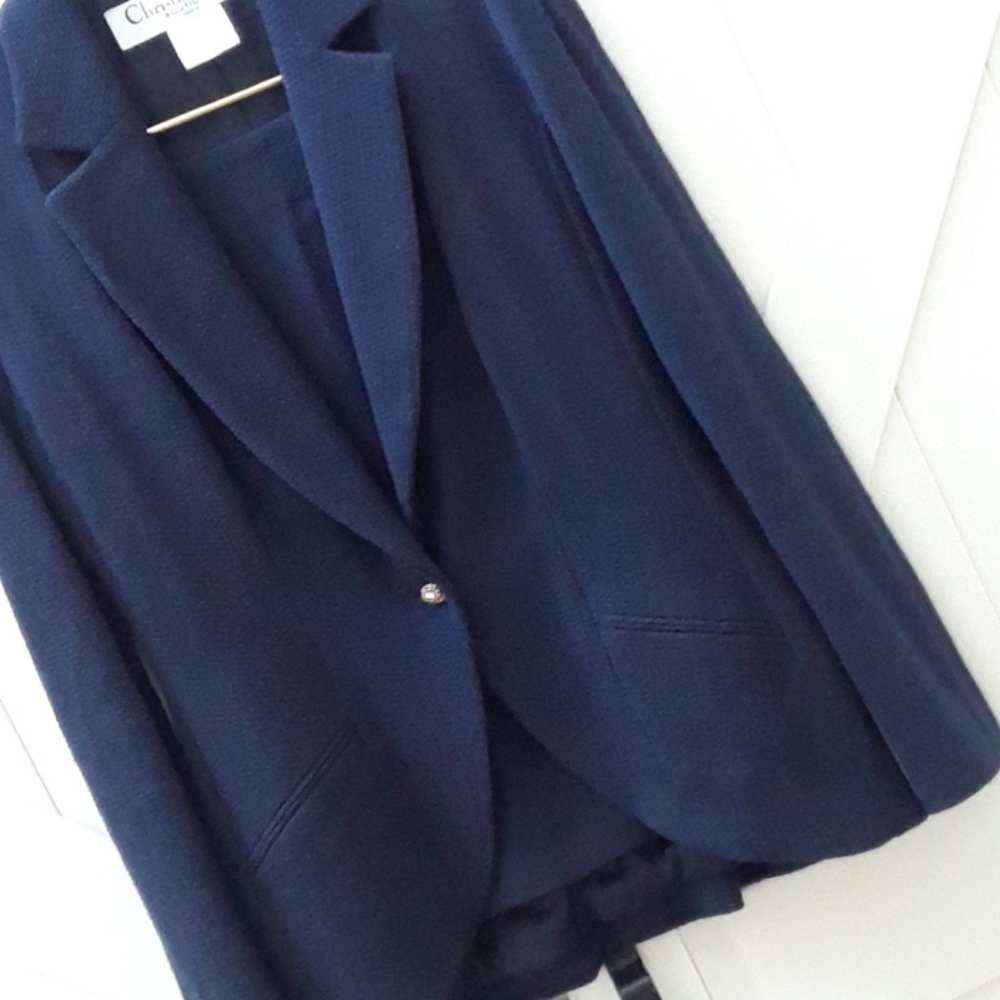CHRISTIAN DIOR VINTAGE SUIT..SIZE 12